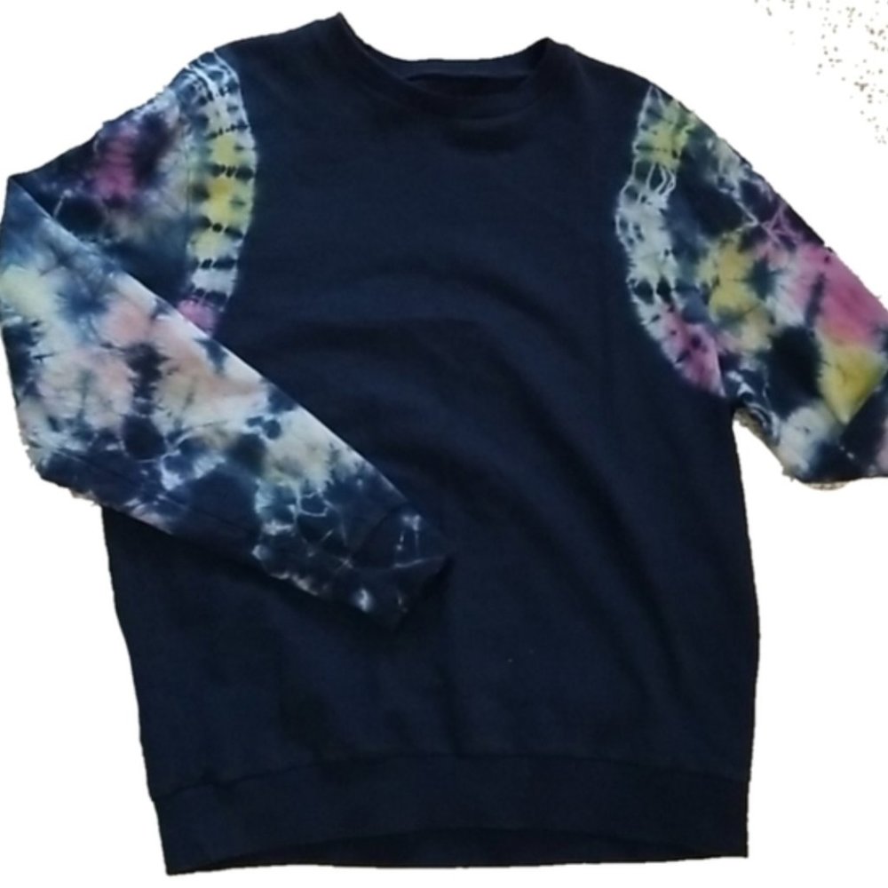 ZARA oversized tie dye sweatshirt